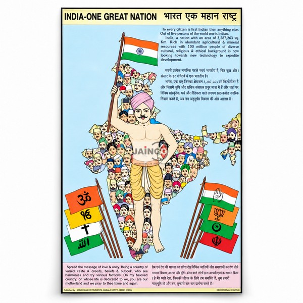 India One Great Nation Chart